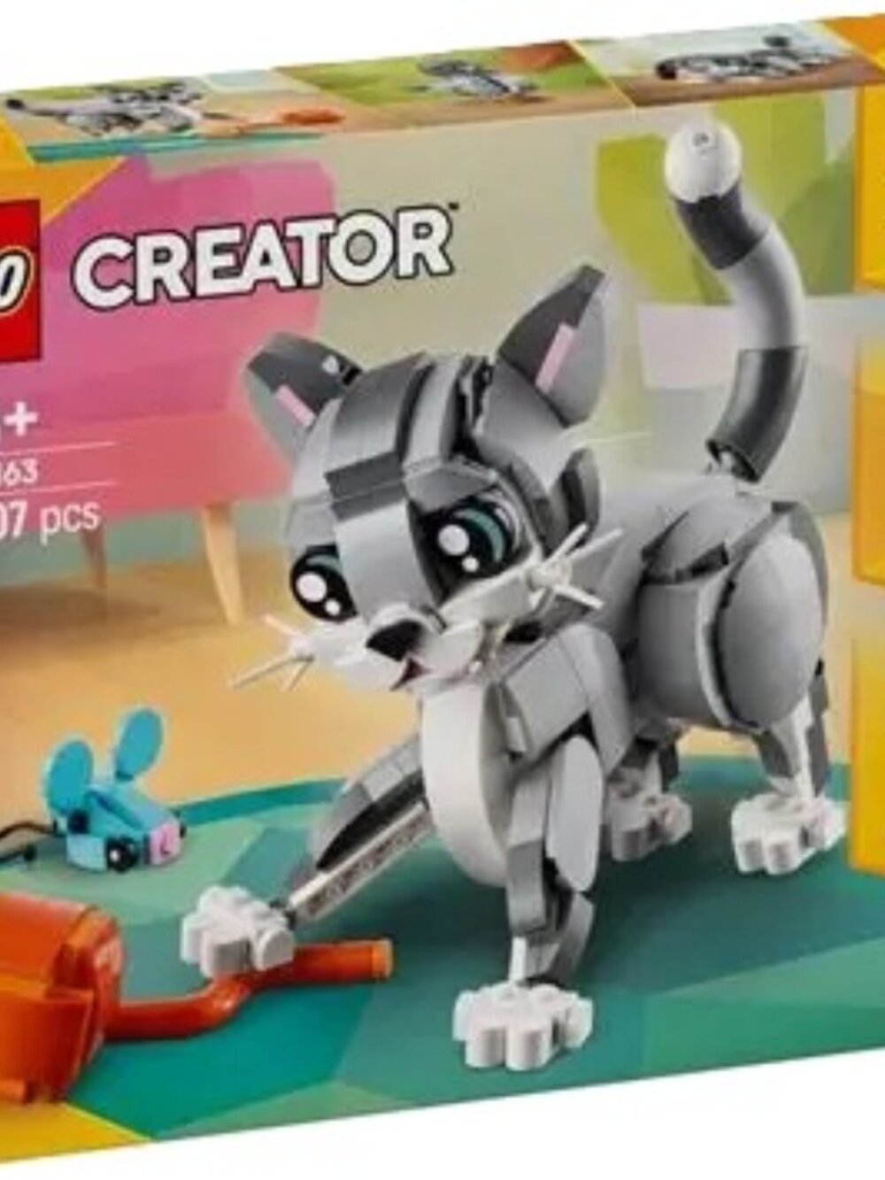 LEGO COLLECTION 2 3 in 1 Creator Sets Cat Dog Birds Plus more Plastic Bricks